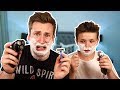 TEACHING MY 14 YEAR OLD BROTHER HOW TO SHAVE TEACHING MY 14 YEAR OLD BROTHER HOW TO SHAVE