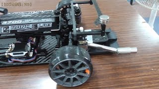 Uさん　２ＷＤ　ドリフト ニューシャーシ　  FR-D V5.0　＆ 自作マフラー　走行動画 ＲＷＤ　ＤＲＩＦＴ　ＲＣ