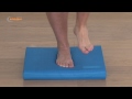 how to use the therapy in motion deluxe balance pad