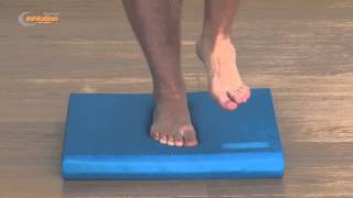 How to use the Therapy in Motion deluxe balance pad