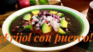 DELICIOSO FRIJOL CON PUERCO YUCATECO, EN OLLA EXPRESS, MUY FÁCIL!!