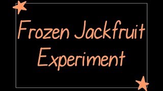 Frozen Jackfruit | Vegan