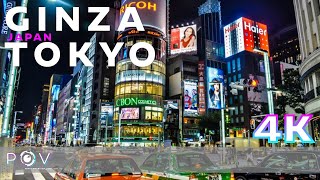 Ginza walk with beautiful people in Tokyo Japan