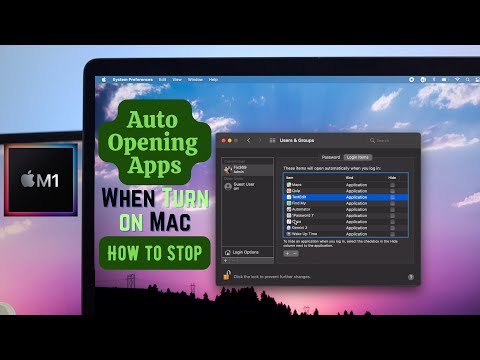 How to Stop Apps From Launching at Startup Mac M1 [Auto Opening]