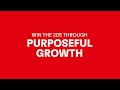 Winning the 20s through purposeful growth