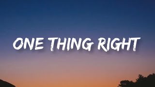 Marshmallow - One Thing Right | Lyrics Ft Kane Brown