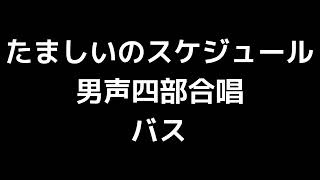 05 「たましいのスケジュール」横山潤子編(男声合唱版)MIDI バス(ベース) 音取り音源