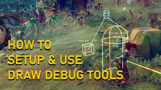 How to setup and use Draw Debug Tools in Unity3D