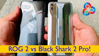 Asus ROG Phone 2 vs Black Shark 2 Pro - Gaming Beasts Street Battle!