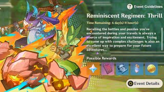 Clearing Co-Op battle Event - Reminiscent Regimen: Thrill