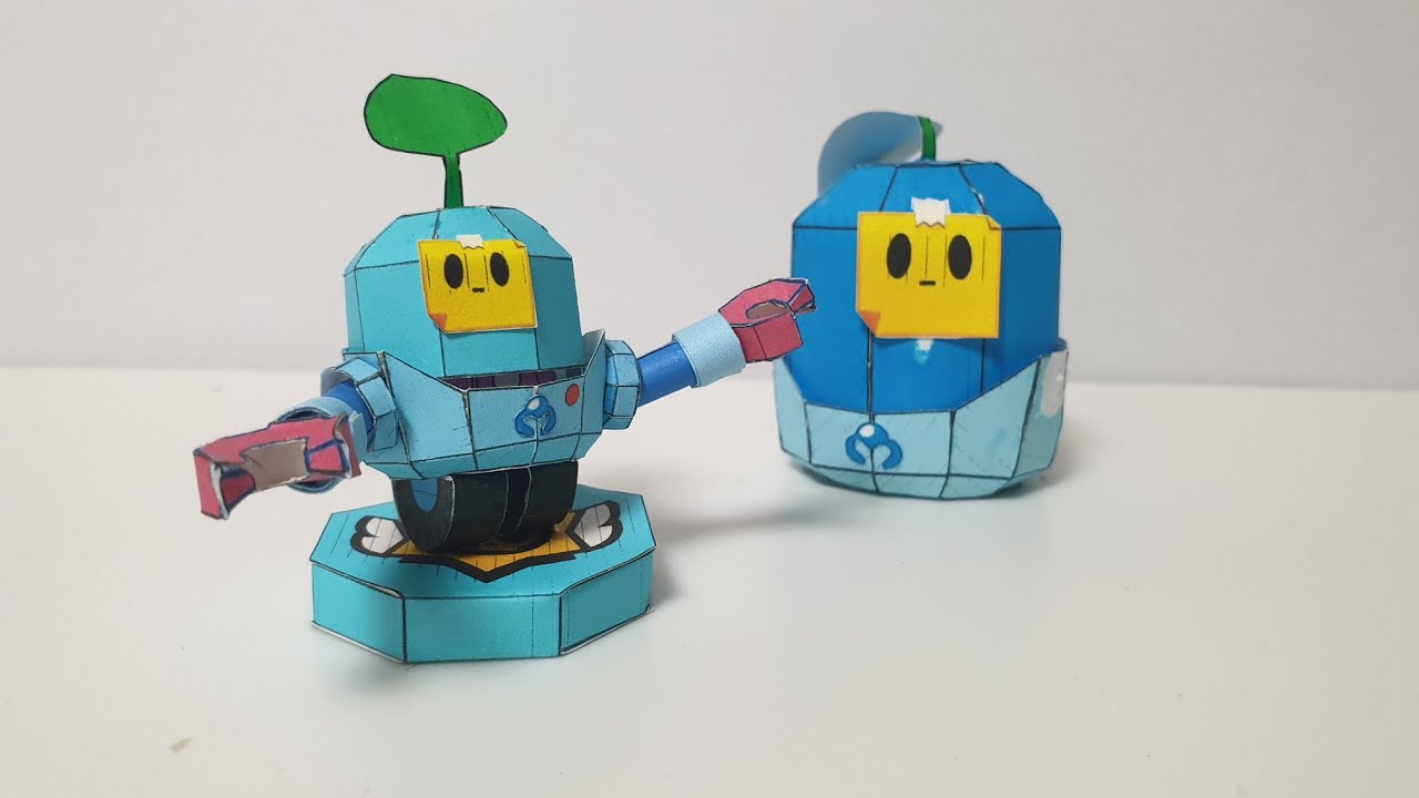 Papercraft Brawl Stars Sprout | Images And Photos Finder