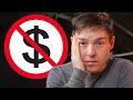 Why I don't spend money.
