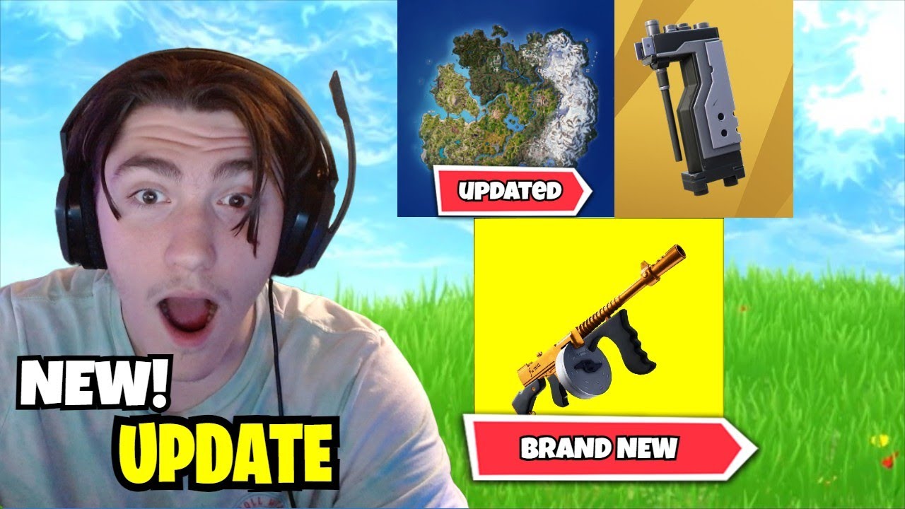 New Fortnite Update Youtube