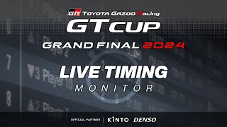 TOYOTA GAZOO Racing GT Cup 2024 | Grand Final | Live Timing