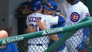 8/12/16: Cubs win 11th straight behind five homers