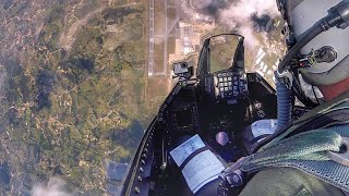 2017 F-16 Demo | RioNegro Colombia | In-Cockpit GoPro
