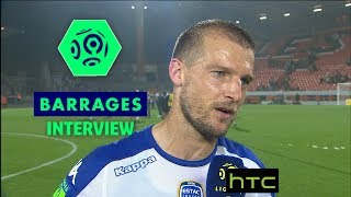Interview de fin de match : FC Lorient - ESTAC Troyes (0-0) / Barrage retour Ligue 1  (2016-17)