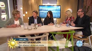 Om M-utspelet: "Kan öppna för en mittenregering" - Nyhetsmorgon (TV4)