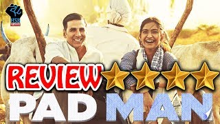हिम्मत से भरी  है 'Padman'Movie review|Akshay kumar|Sonam Kapoor| Radhika Apte|
