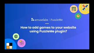 How to use the PuzzleMe WordPress plugin