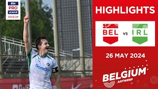 FIH Hockey Pro League 2023/24 Highlights | Belgium vs Ireland (M) | Match 2