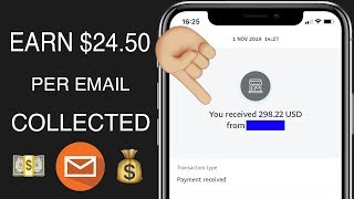 EARN $24.50 PER COLLECTED EMAIL * MAKE MONEY ONLINE *
