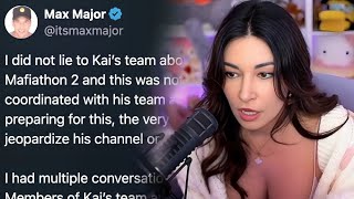 Max Major BACKLASH Over Kai Cenat | Alinity Blames Mister for Cat Scandal