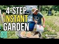 4-Step Guide to Building an Instant Garden w/ Sheet Mulching