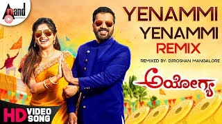 Ayogya | Yenammi Remix Video Song | Dj Roshan | Sathish Ninasam | Rachitha Ram | Arjun Janya