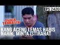 Dunia Terbalik - Kang Aceng Lemas Habis Narik, Minta Istirahat Dulu