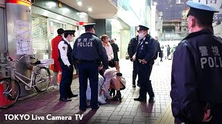 【LIVE】A fight between women, after a fistfight / Shibuya Scramble Crossing Live Camera 1/14