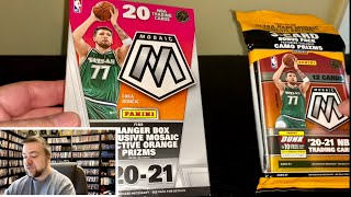 Rookie Scripts Auto! SICK HIT🔥🏀 2020-21 Mosaic Basketball Hanger Box & Cello Pack Rips & Review