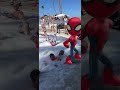 spidey and his amazing friends gangnam style foam pool party in punta cana shorts svfv15