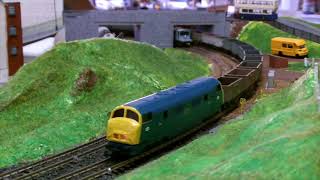 Minitrix on the slow lines (Walsall N-gauge model railway)