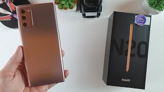 Samsung Galaxy Note 20 Unbxoing | Hands-On, Design, Unbox, Set Up new, Camera Test