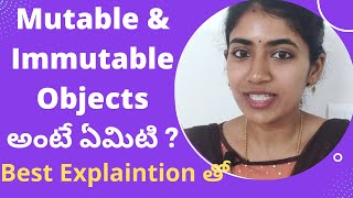 Mutable & Immutable Objects అంటే ఏమిటి?(@easyjavatelugu1729 )