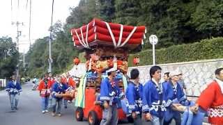 2013.10.12(土)・山陵八幡神社秋祭り《太鼓台》（奈良市）