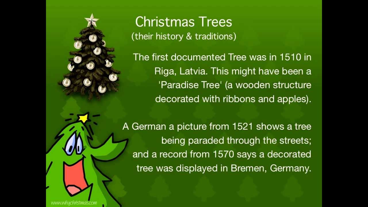 History Christmas Trees