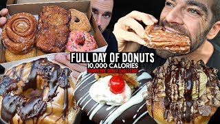 10,000 Calorie Dompierre Donut Challenge | Wicked Cheat Day #45