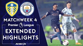 Leeds United v. Manchester City | PREMIER LEAGUE HIGHLIGHTS | 10/3/2020 | NBC Sports