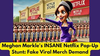 Meghan Markle's INSANE Netflix Pop-Up Stunt: Fake Viral Merch Demand