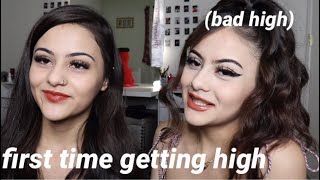 first time getting high storytime