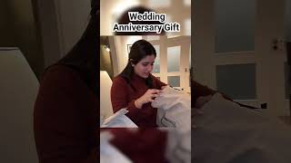 Aroob Reaction on her Wedding Anniversary Gift.