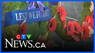Those who have served honoured in Calgary on Remembrance Day