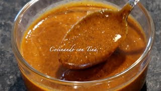 SALSA DE CACAHUATE LA MAS RICA DEL MUNDO