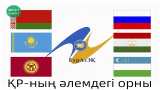 Халықаралық қатынастар жүйесіндегі Қазақстан.Қазақстанның жаңа әлемдегі орны қандай? Қазақстан тарих