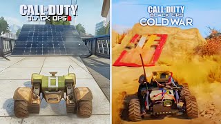 Evolution of RC-XD Secret Route in Every Nuketown Map