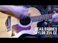 Gear Stories: Taylor 214ce Review with Brad Abbott