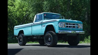 1968 Dodge 12 Valve Cummins For Sale - Test Drive Video (98K Miles)