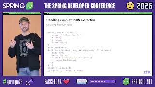 JSON beyond the Blob - Data evolution with Hibernate ORM by Christian Beikov @ Spring I/O 2026